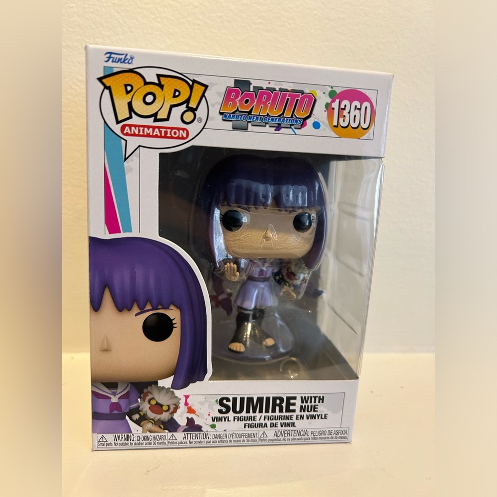 Funko Pop! ANIME BORUTO NARUTO NEXT GENERATIONS SUMIRE with NUE #1360 - Picture 1 of 2